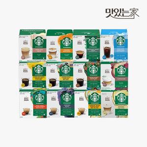 [이청아 PICK] 스타벅스 돌체구스토 캡슐커피 12캡슐 1박스 골라담기