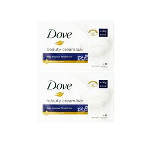 도브 비누 크림 뷰티바 90g x4개입 x2개(총8개)