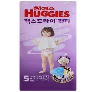 하기스 2024 맥스드라이팬티 5단계 특대형 44매x2팩/여아
