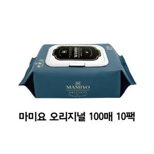 마미요 아기물티슈 오리지널 100매 10팩(50gsm)