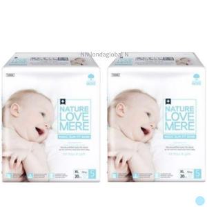 네이쳐러브메레 매직슬림 밴드 기저귀 특대 20p 2팩