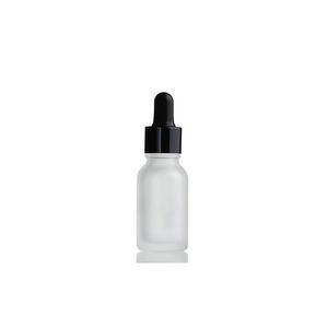 블랙 뚜껑 15ml 25개 스포이드 불투명 공병 향수용기