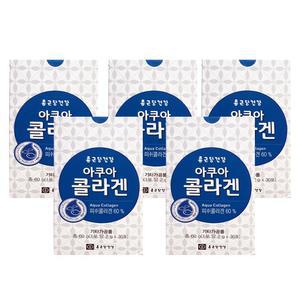 종근당건강 아쿠아 콜라겐 2g x 30포 5박스 his