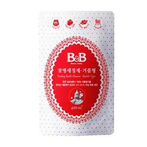 [RGP0R1RT]비앤비 젖병세정제 거품 400ml 리필 탕비 사무