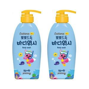 [XBH3551O]베비언스 핑크퐁 뽀뽀드득 바디워시 380mlx2개