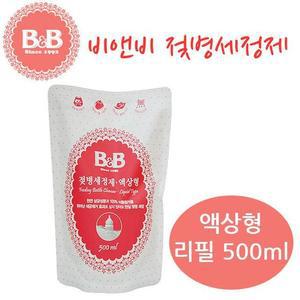 [XB2J8609_47]보령 비앤비 신형 젖병 세정제 액상 리필 500ml