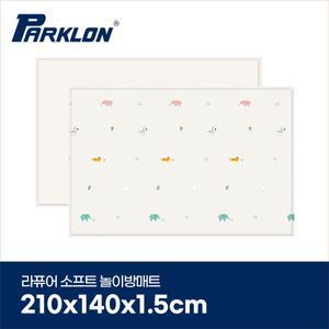 정글프렌즈 라퓨어 소프트 놀이방매트 고급대형 210x140x1.5cm