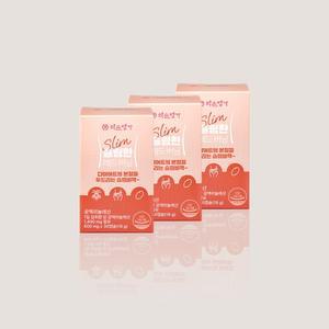 [1개월] 약손명가 슬림한 레드버닝 3BOX (90정) CLA 다이어트정 (정상가 106,500원