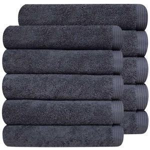 [다주타올]호텔수건 40수 코마사 200g 40cmx80cm  5장/10장/20장 차콜그레이 무형광 두꺼운 고급 타올