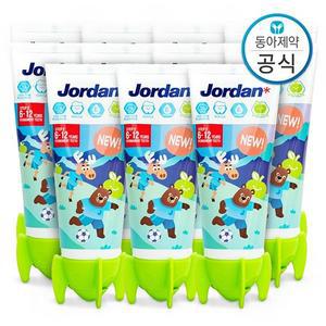 6세 이상 유아 어린이치약 고불소 1000ppm 뉴스텝2 90g 11개
