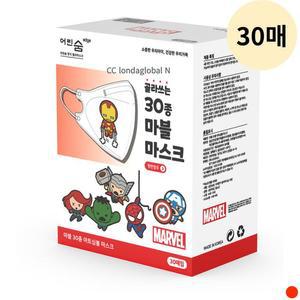 어린숨 엣지 프린세스 컬러 마스크 라푼젤 대형 30매