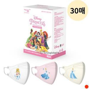 어린숨 엣지 프린세스 마스크 신데렐라 대형 30매
