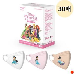 어린숨 엣지 컬러 마스크 프린세스 자스민 대형 30매