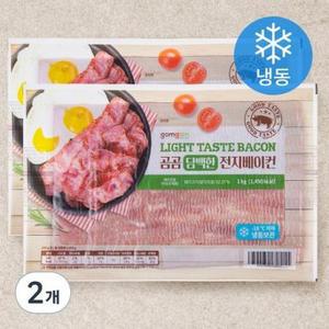 곰곰 담백한 전지베이컨(냉동) 1kg, 2개 one option