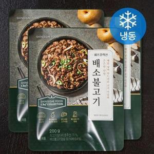 쉐프컬렉션 신세계푸드 배소불고기 (냉동) 200g, 3개 one option