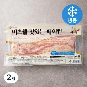 이츠웰 베이컨 (냉동) 1kg, 2개 one option