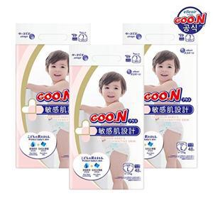 [군 기저귀] 플러스 밴드 대형(L) 48P x 3팩, 1박스 (3박스 구매 시 물티슈 증정)