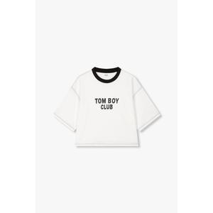 [TOMBOY](본점)톰보이클럽 배색 티셔츠(9175222994)