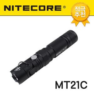 나이트코어 Nitecore MT21C 1000루멘 꺾임랜턴 LED 랜턴 손전등 90도 후래시 18650 CR123 (배터리 미포함)