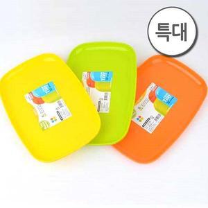 [ME53LP59_52C5]텔 주방 직사각쟁반 특대 접시