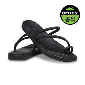 공식 여성 MIAMI TOE LOOP SANDAL BK (25SWSD209862)