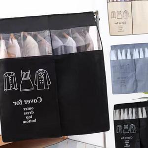 (제스트)먼지차단 옷감 3컬러 행거 커버 옷장커버 손상 옷보관