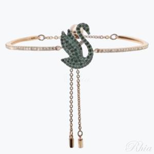 스와로브스키:팔찌 액세서리 소프트 GREEN ROS 5650065