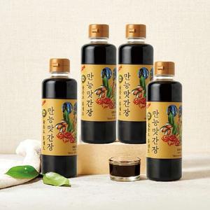 (단)뉴골드 울릉도 홍성호의 만능맛간장_1세트(490g x 4통)