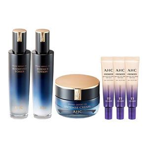 AHC 프라임 엑스퍼트 EX 기초 4종 세트 스킨+로션+크림+아이크림 시즌13 12ml 3개