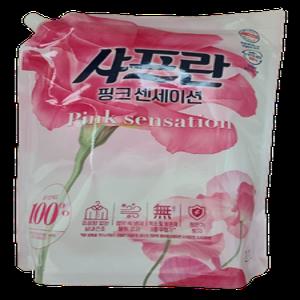 엘지생활건강 샤프란 핑크센세이션 리필 2.1L 1개