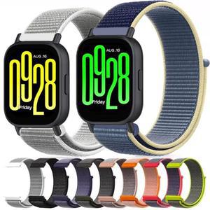 Redmi Watch 5 용 나일론 루프 Xiaomi 호환 Watch S4 Watchbands 20mm 22mm 시계 밴드 용 액티브/라이트 스