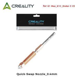 Creality K1 Max Ender 3 V3 빠른 교환 노즐 경화 강철 업그레이드 고속 인쇄