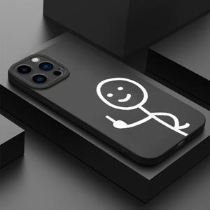 Finger People Pro 카메라 폰 케이스 iPhone 16 15 14 Pro Max Plus 11 12 13 Mini XR 7 8 Plus X XS SE 소프트 실리콘 커버
