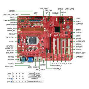ADVANTECH AIMB-701 Rev.A1 AIMB-701VG-00A1 산업용 컴퓨터 마더보드용 1155핀 H61E