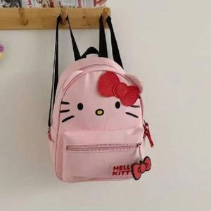 일본 대학 스타일 2차원 만화 고양이 배낭 계피 개 헬로 키티 작은 책가방 귀여운