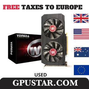 중고 VEINEDA 그래픽 카드, gtx 1660 슈퍼 6GB 192 비트 GDDR6 7000mhz GPU PC 비디오 카드, nVIDIA Geforc