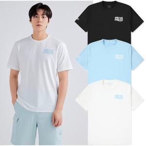 [디스커버리](강남점) 남성 핫썸머 스몰 그래픽 반팔 티셔츠(DMRS6G043)