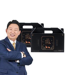 [2025 리뉴얼] 이경제 흑염소 진액 진 眞 70ml 60포 / 2박스 2개월 분