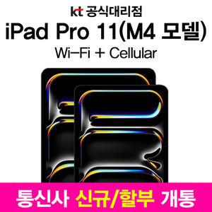 KT Apple 아이패드 프로 11 m4모델 통신사 신규가입 기기값 분납 개통