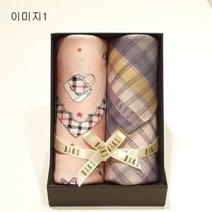 [닥스](김해점) 여성 손수건 2매 세트 2종 택 1 DAKS2025