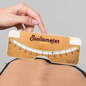 [기타]척추측만증클리닉 척추측만증 각도기 scoliometer 스콜리오미터