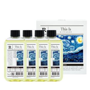 디스이즈 명화디퓨져리필 블랙로즈, 200ml, 4P, 1개