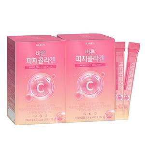 바른 피치 콜라겐 저분자 피쉬 펩타이드 2.4g x 30포, 2박스