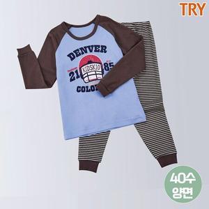 트라이 키즈키오 남아 F52 순면 아동 내복 내의 세트 남아내복