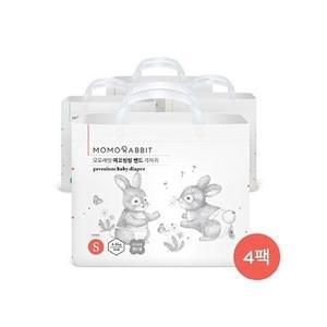 모모래빗 에코씽씽 밴드기저귀 4팩 (신생아기저귀)