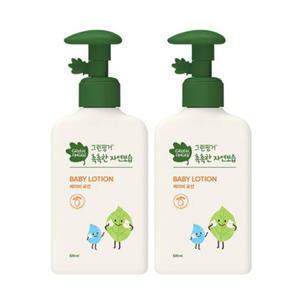 그린핑거 촉촉한 자연보습 베이비 로션 320ml x 2개