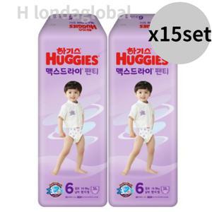 하기스 뉴 맥스드라이 팬티 기저귀 남아 6단계 38매30팩