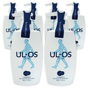 우르오스 스킨 워시 올인원 남자 바디워시 바디클렌저 500ml 6개