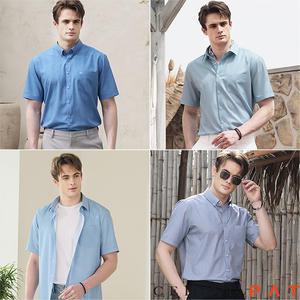 [CERINI by PAT][cerini by PAT] 남성 반팔 워셔블 발수 기능성 셔츠 1종 24m