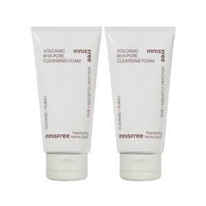 이니스프리 화산송이 바하 모공 클렌징폼 150g 2개 /sj